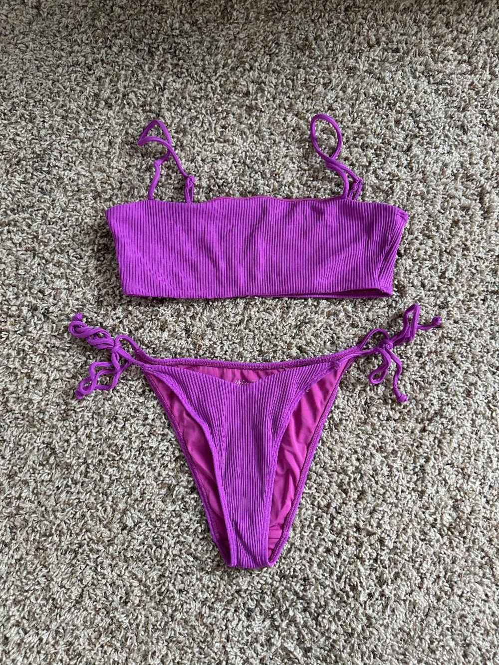 PacSun Purple Adjustable Bikini Set – Size M